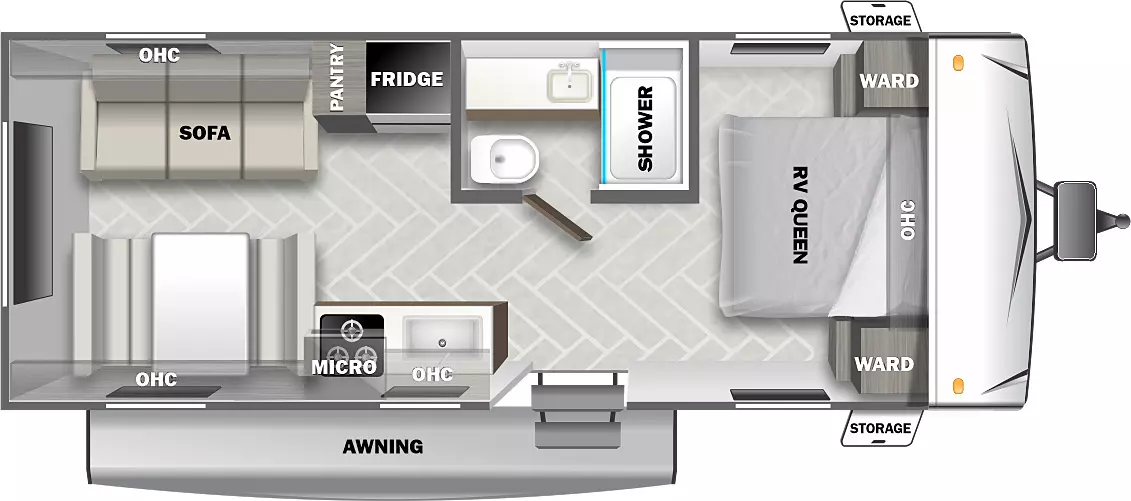 Evo East 208RD - DSO Floorplan