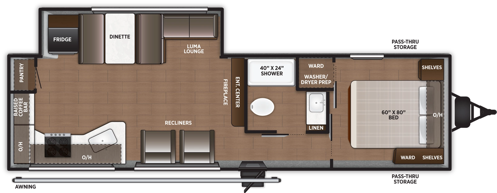 Airelume 270 Floorplan
